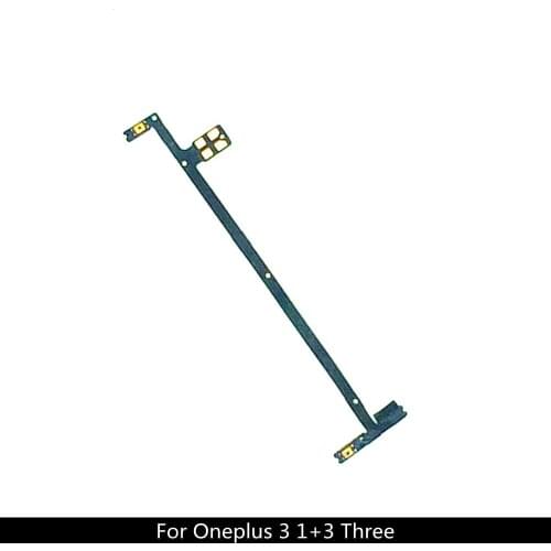 New For Oneplus Three 3 1+3 Power Switch On/off Volume button Key Flex Cable Repair Replacement Part