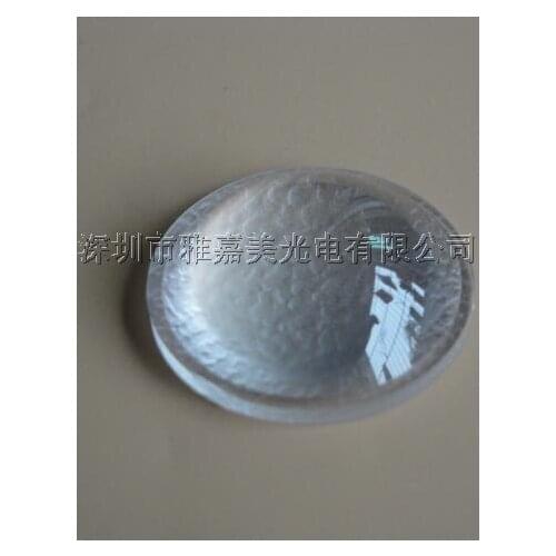 Power LED lens diameter 23mm Marble grain Plastic Plano Convex lens,led optical lens,Led reflector lens