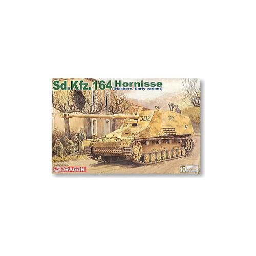 1/35 scale model Dragon 6165 Sd.Kfz.164 Hornet 8.8cm self-anti-tank gun