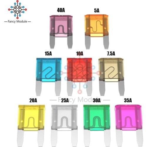 Trumpet Auto Fuse 5A 7.5A 10A 15A 20A 25A 30A 35A 40A amp with Zinc Material 12v 24v Car Fuse Blade Car insert fuse trumpet