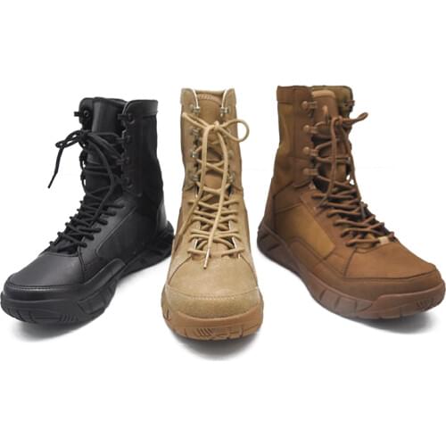 CQB.SWAT High Quality Outdoor Mens Hiking Shoes Desert High Military Tactical Boots Mens Soldier Combat Military Boots