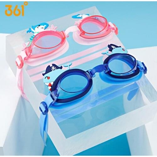 361 Childrens Swimming Goggles Waterproof Swim Goggles Clear Vision Anti Fog Soft Silicone Water Glasses For Kids Boys Girls