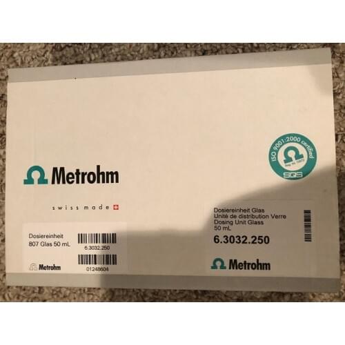 For Metrohm Swiss Vantone 50ml Dosing Unit 6.3032.250 63032250
