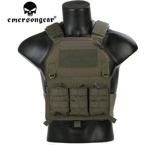 Emersongear 419 Tactical Vest Plate Carrier Magazine Pouch Loop Hoop For Tactical Airsoft Hunting CS Game Shooting