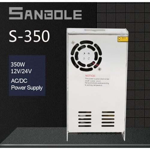 S-350-24 Single Output Group Switching Mode Power Supply DC Mechanical Equipment Automation 350W 24V15A /12V29A