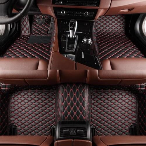 Custom fit Car floor mats for Mercedes Benz Class C 160 180 200 220 230 240 250 270 280 300 350 400 450 43 63 36 55 AMG Carpet