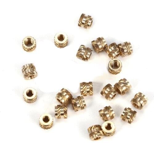 M1.4*2.5 Height Brass injection nut plastic pre embeded phone micro nut fastener,Circular Knurled,electronic repair m1 m1.2 m1.6