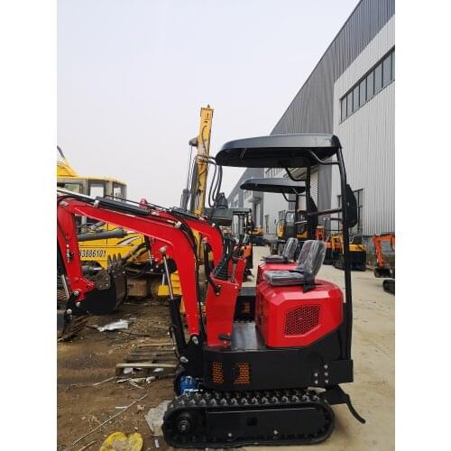 Mini Digging Machine 0.9Ton Micro Crawler Excavator Digger SYNBON Factory