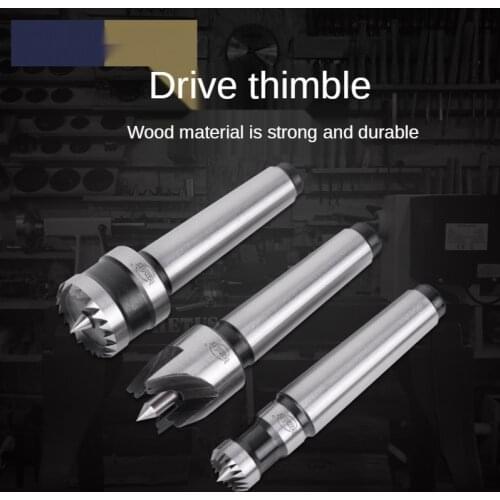 Woodworking-Driven Thimble Wood Rotary Lathe Front Thimble Wood Holding Parts High-Precision Thimble
