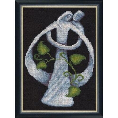 2020 New Arrival Embroidery Matrimony Cross Stitch Love with 14CT Aida Counted Canvas & Free Shipping for Home Decor and Gifts