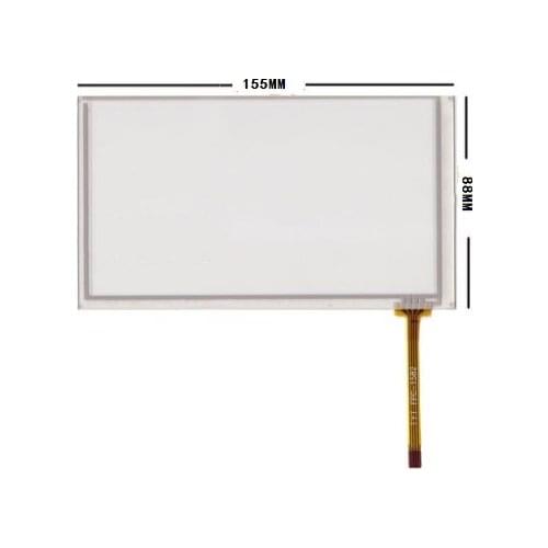 New 6.2 inch 155*88 car DVD navigation GPS touch screen 155MM*88MM Free shipping