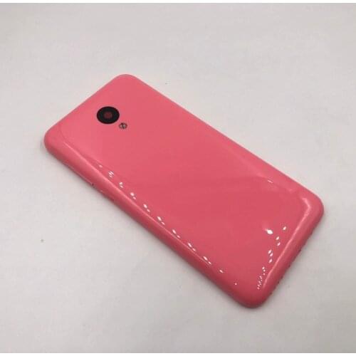 Original New Battery Door Back Cover Housing Case For MEIZU M2 Mini With Camera Lens with Power Volume Buttons