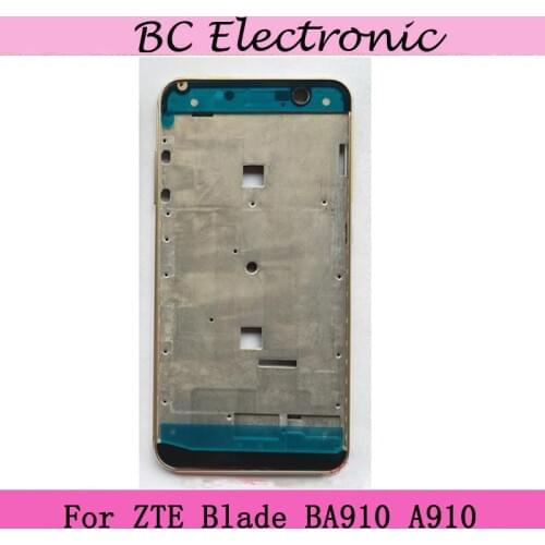 LCD Holder Screen Front Frame For ZTE Blade BA910 A910 Housing Case middle Frame W Power Volume Buttons