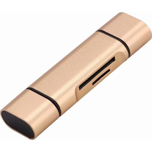 USB 3.0 Micro USB Type C Card Reader SDHC SD TF MicroSD Card Reader Micro USB OTG Adapter For Huawei Xiaomi Android Phone PC