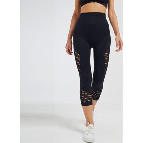 Women High Waist Seamless Leggings Elastic Gym Yoga Pants push up Solid color Fitness sport leggings femme leggings for fitness