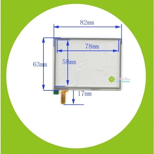 ZhiYuSun wholes TM1063E31 82mm*63mm 3.5inch 4 lins Touch Screen glass touchsensor 82*63glass digitizer Good This is compatible