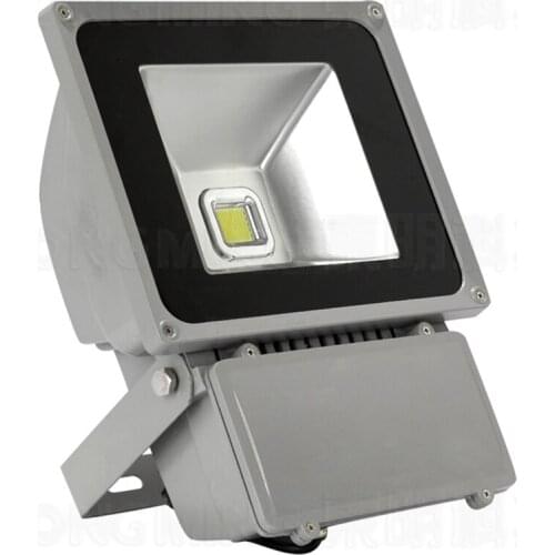 10pcs/lot high lumen 6500LM LED flood light bulbs AC85-265V RGB led outdoor flood light white IP65 waterproof led spotlight 80W