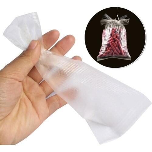 20pcs PVA Water Soluble Paper Fishing Bait Bag 15*10 10*6 Eco-friendly Non-toxic Lure Wrap Bag Accurate Fishing Tool Accessories