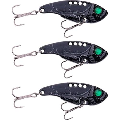 3 PCS Fishing Lure 3D Eyes Lifelike Fishing Bait Hard Lures Tackle Hook 5.5cm/12g Fishing Tackle SwimBait