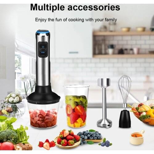 Food Supplement Machine Multi-Function Hand-Held Cooking Stick Minced Meat, Crushed Ice, Stirring, Egg Beating, Milkshake