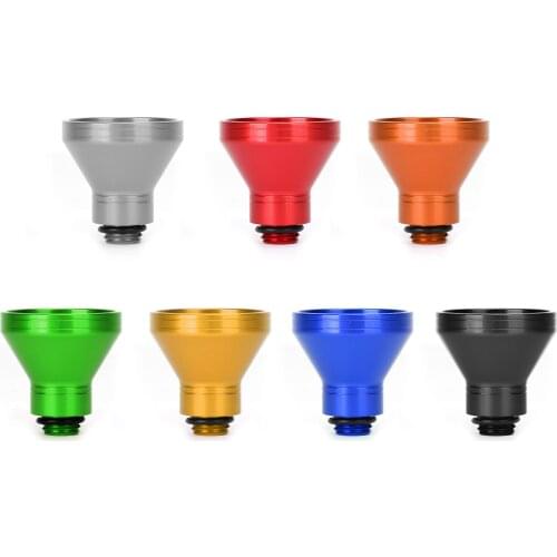 Areyourshop Billet Aluminum Oil Filler Funnel 20mm Universal Oil Catch Drain Motorcycle Motor Accessories Parts