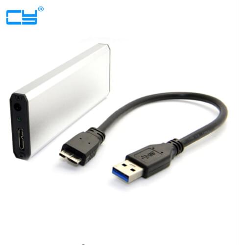 USB 3.0 to SATA SSD Hard Disk Case Enclosure For EP121 UX21 UX31 SANDISK ADATA XM11 SSD