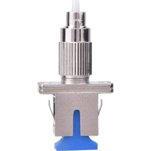 FC-SC Single Mode Coupler Hybrid Converter Fiber Optic Adapter for FC Male to SC Female