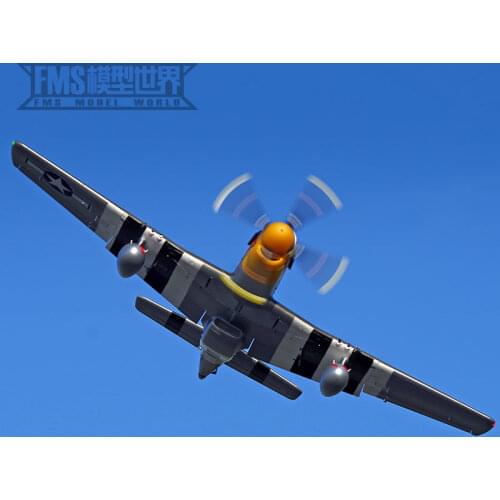 Fms1500mmP-51D Mustang World War II classic aircraft like real assembled electric remote control model fixed-wing flight
