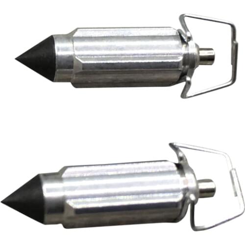 Yecnecty 2 X Motorcycle Carburetor Valve Needle For Keihin CG125 PZ26 GY6 CB400-1 NSR CBR Motorbike Oil Spills Fault Repair Tool