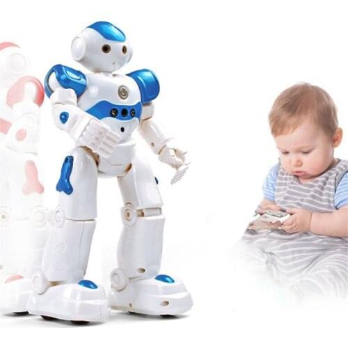 Intelligent Early Education Remote Control Robot Puzzle Boy Childrens Toy Gesture Induction USB Charging