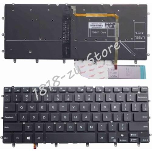 US backlit laptop keyboard for DELL Inspiron XPS 13 7000 7347 7348 7352 7353 7359 15 7547 7548 9343 9350 9360 N7548 P54G P57G
