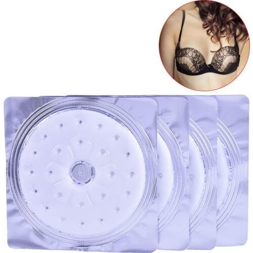 4Pcs Collagen crystal breast Enlargement paste Effective Full Elasticity Breast Enhancer Increase Tightness Big Bust Breast Care