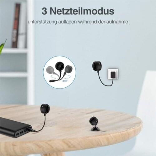 Wifi IP Camera 1080P Mini Monitor Video Recorder Home Sensor Night Vision Suport Video Small Camera