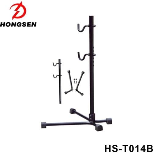 Multifunctional Bike Stand/Bike Repair Stand Adjustable Bike Rack Floor Bicycle Parking Stand Portable and Dismountable
