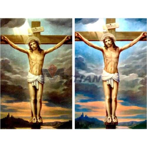 MYTIAN 5D Diamond Painting Religion Christian Jesus Wall Decor Full Diamond Embroidery Cross Stitch Portrait Series Needlework