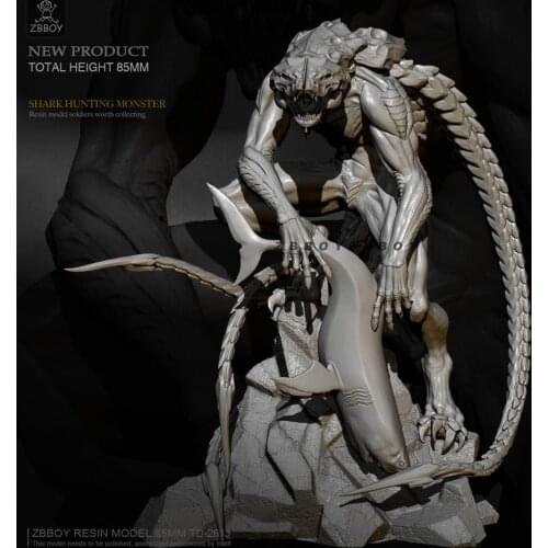 85mm Resin model kits figure colorless and self-assembled TD-2613