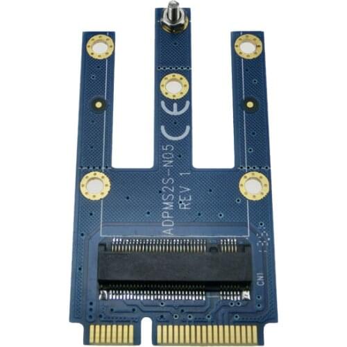 Notebook mini pci-e to NGFF adapter card m.2 to mini pcie wireless network card Bluetooth module