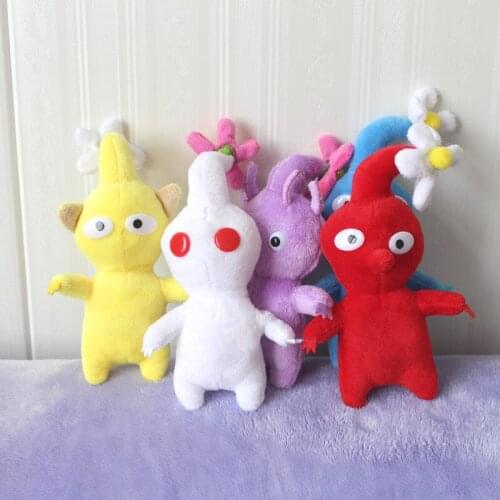 New Arrival Pikmin Plush Toy Dolls Cute Japanese Cartoon Anime Olimar Olima Stuffed Animals Doll Girl Kids Birthday Gift
