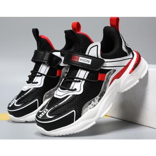Boys' shoes summer 2021 new mesh breathable childrens sports shoes