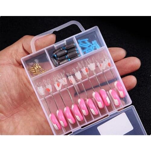 Fishing gear accessories, space bean eight-character ring float seat, quick lead set, fishing supplies