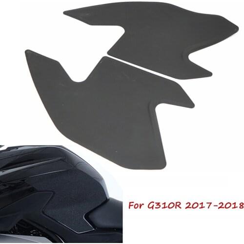 Motorcycle Anti-Heated Gas Tank Side Grip Traction Knee Protector Sticker Anti Slip Pad For BMW G310R G310 R 2017-2018