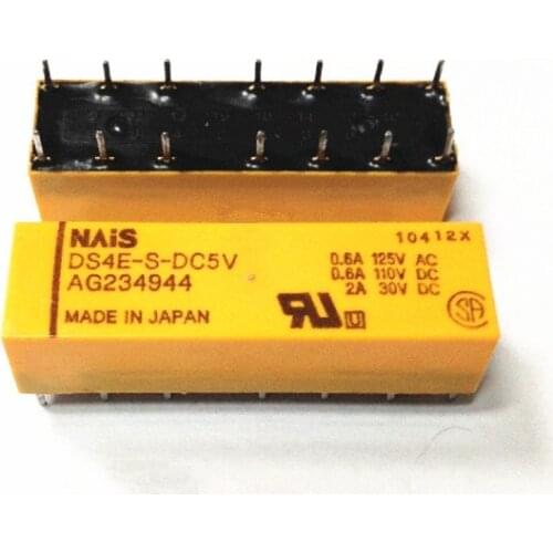 Power relay DS4E-S-DC3V DS4E-S-DC5V DS4E-S-DC6V DS4E-S-DC9V 2A 14pins