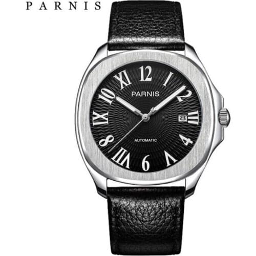 Parnis luxury Automatic Watches Minimalist Watches Mens Wrist Watch Sapphire Crystal Mechanical Watches 154