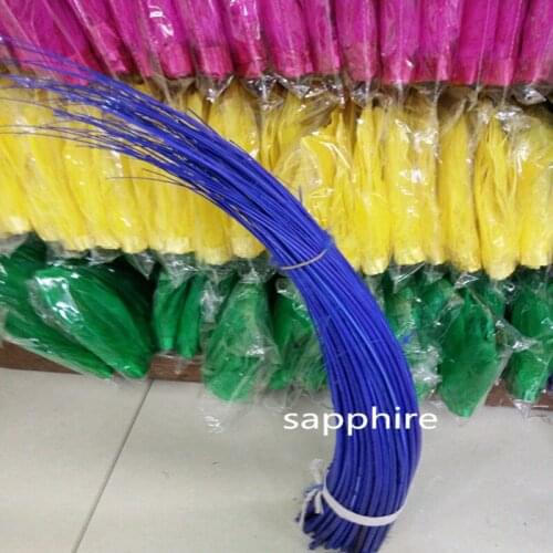 Sapphire ostrich feather hair pole 10-200pcs length 16-20 inches / 40-50 cm DIY jewelry decoration