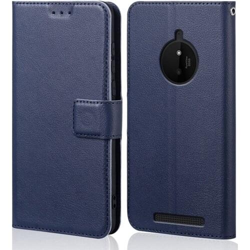 Silicone Flip Case for Nokia Lumia 830 Luxury Wallet PU Leather Magnetic Phone Bags Cases for Nokia Lumia 830 with Card Holder