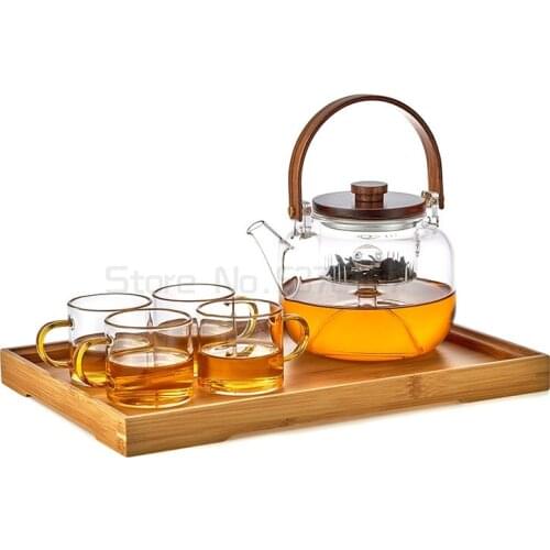 Glass cooking dual-purpose pot large capacity high electric ceramic stove boiling teapot boiling teapot brewing teapot
