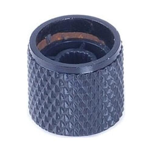 U7EF Knob Tunning Tone Volume Metal Dome Knob For Electric Guitar Bass FD TL Silver