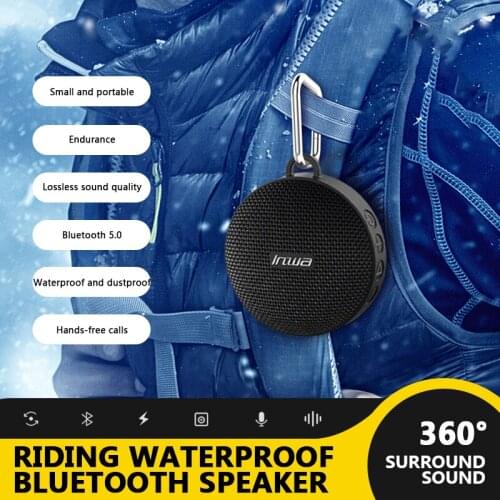 Waterproof Speaker Outdoor Cycling Bike New Private Model Wireless Suction Cup Portable Creative Dust-proof Cloth Mesh