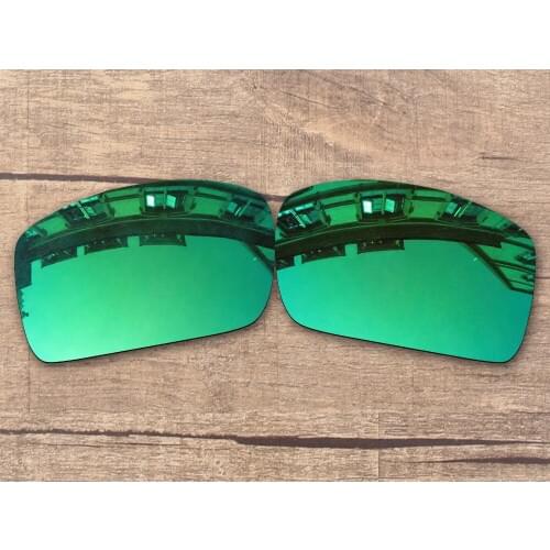 Vonxyz Jade Mirror Polarized Replacement Lenses for-Oakley Oil Drum Frame