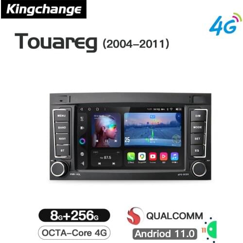 Kingchage Octa-Core Android 11 7" Car Video Navigation Player Multimedia For VW/Volkswagen/Touareg/Transporter Multivan T5 Radio
